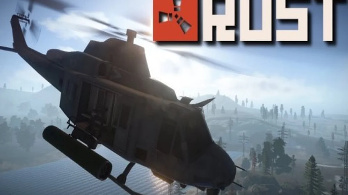 Rust helicopter archive image